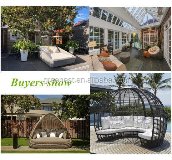 Waterproof Outdoor Rattan Wicker Single Sofa Chair