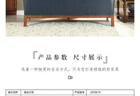 European Living Room Sofa Elegant Loveseat Wooden Modern Luxury Lounge Sofa Puffs Modular Wooden Canape Salon Furniture Home