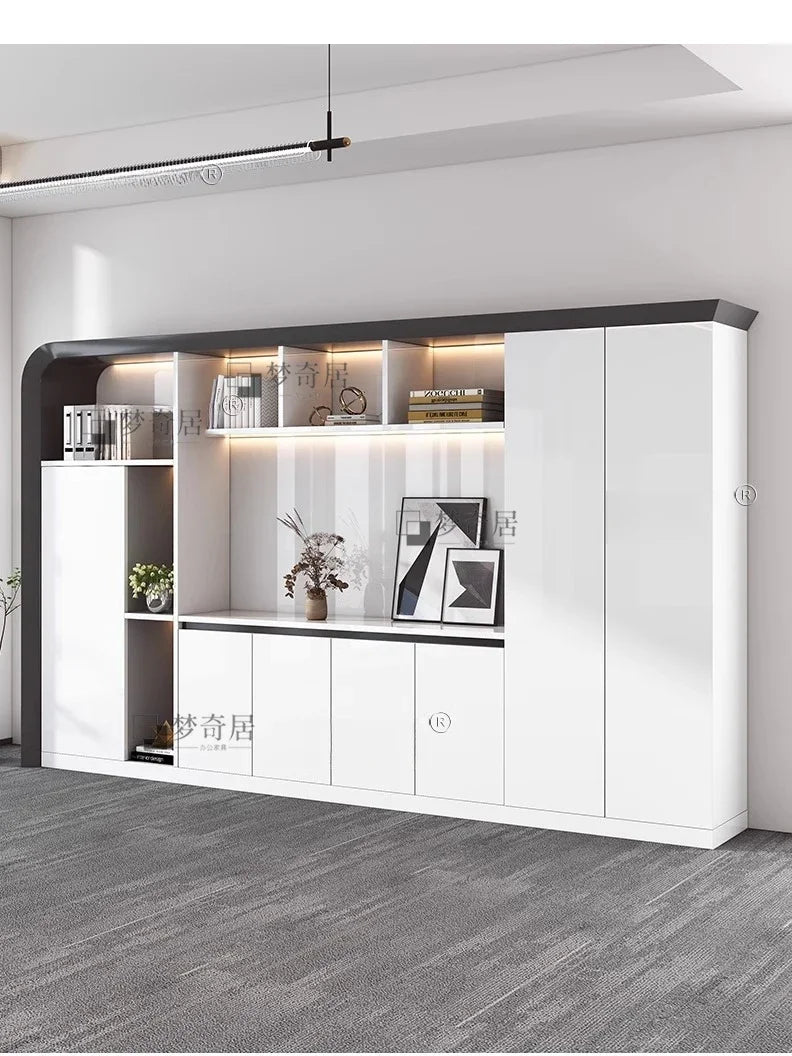 Asthetic Executive Luxury Desk Manager L Shaped Modern Designer Computer Table Organizer Workstation Escritorio Office Furniture