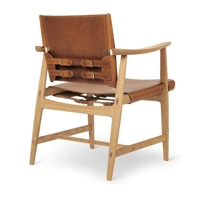 Light Luxury Living Room Chair Saddle Leather Dining Chair Dining Chairs Ash Wood Backrest Chairs Home Bedroom Study Chairs