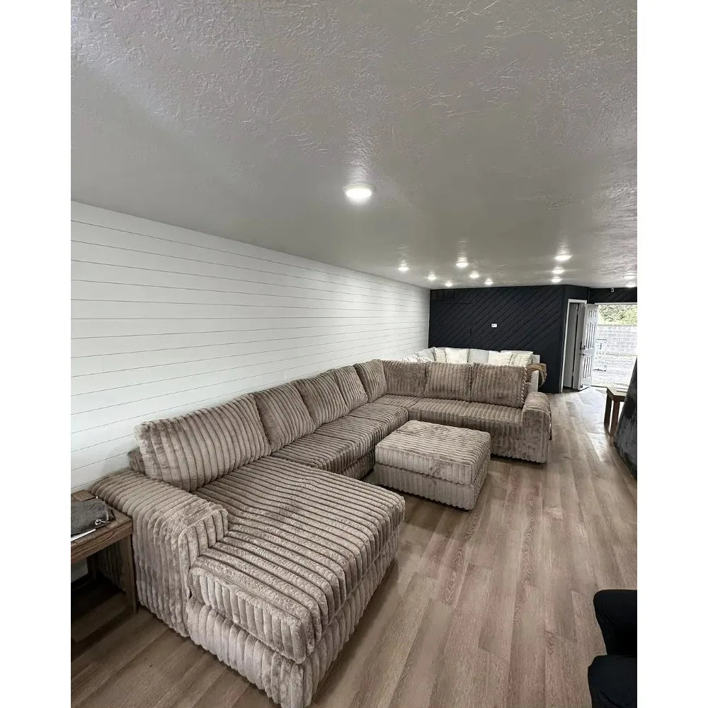 Vacuum Packaging Combination Sofa Luxury Living Room Baiyun Sofa Modular Compression Sofa Set Furniture