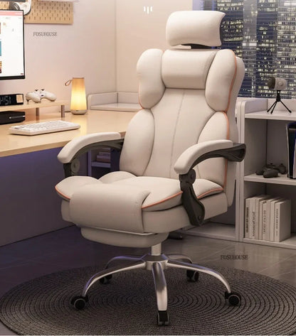 Comfortable Gaming Chair Lounge Office Swivel Recliner Gamer Accent Study Armchair Home Furnitures Mobile
