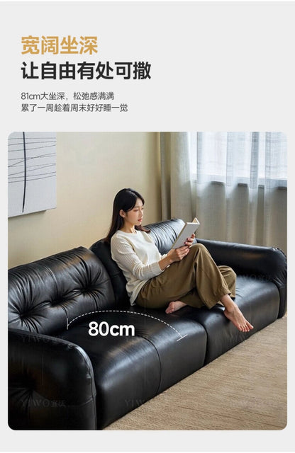 200 220 240 260 280 300 320 340 360 380 400 cm Luxury cowhide genuine leather sofa couch living room sofas Armchair furniture