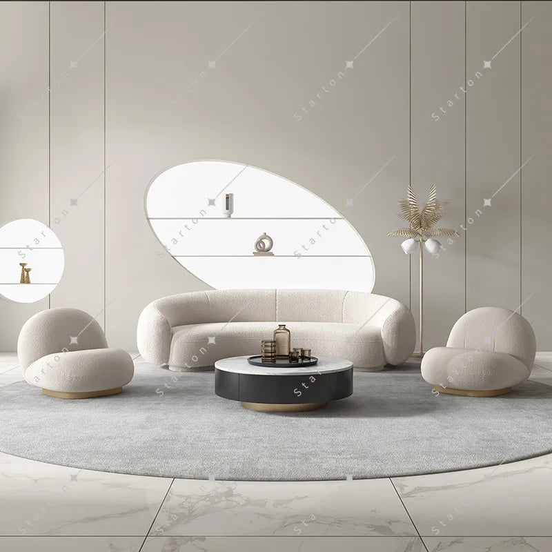 Curved Sofas, Couches and Sectional Sofas Living Room Furniture Living Room Sofa