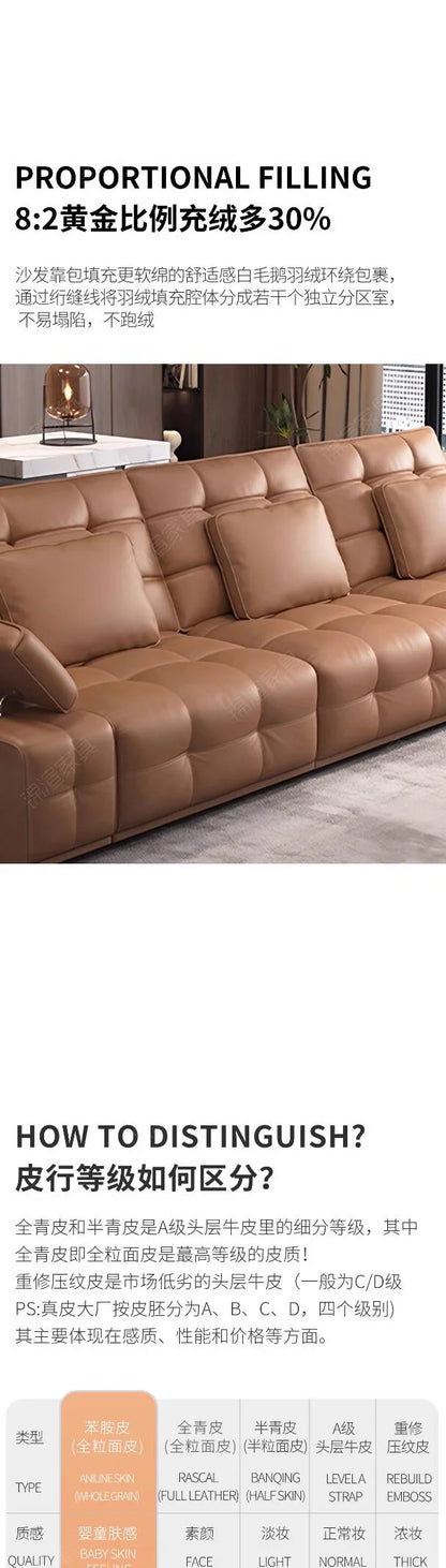 Extendable Modern Electric Recliner Sofa Nordic Designer Electric Recliner Sofa Oversized Lazy Bankstel Woonkamer Furniture