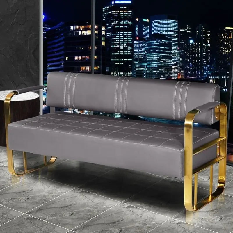 Luxury Black Modern Sofa Large Designer Relax Recliner Lazzy Sofa Loveseat Solid Cadeiras De Sala De Estar Nordic Furniture