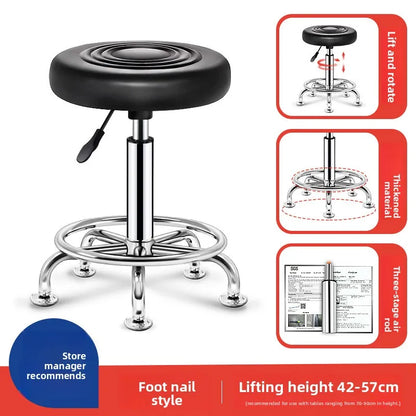 Bar chair swivel chair lift bar chair swivel bar stool haircut chair high stool round stool beauty stool