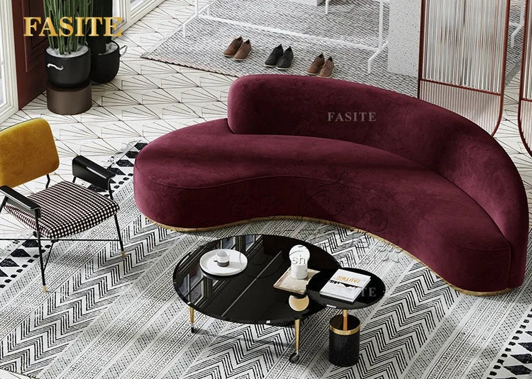 Decorative Living Room Sofa Luxury Europe Comfortable Relaxing Nordic Sofa Modern  Home Furniture
