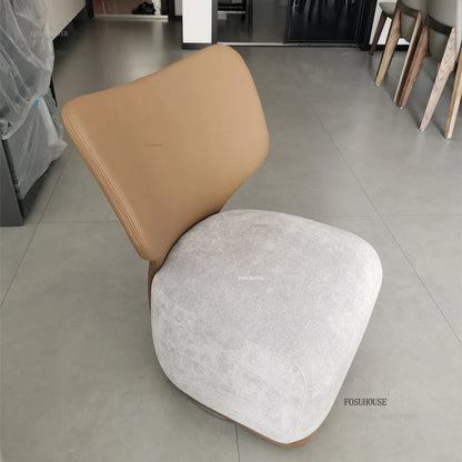 Modern Designer Leisure Living Room Chair Balcony Back Chair Living Room Furniture Nordic Luxury Small Apartment Lazy Sofa Chair