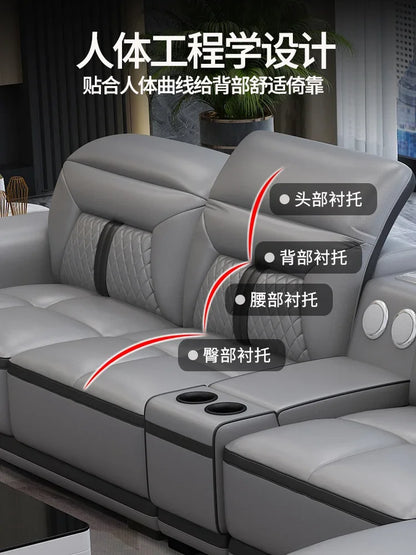 Luxury Wood Nordic Living Room Sofas Cozy Relaxing Recliner Armchair Sofas Floor Daybed Massage Woonkamer Banken Home Furniture
