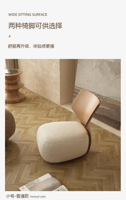 European Comfort Living Room Chairs Swivel Nordic Single Comfy Lounge Chairs Adult Bedroom Relaxing Sillas De Sala Furniture