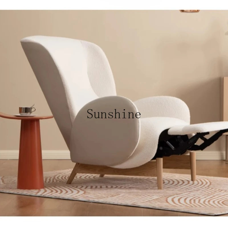 Sofa chair Nordic style home leisure chair lazy bedroom recliner simple atmosphere