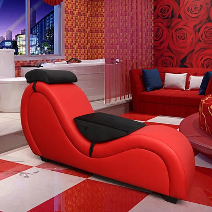 Hotel Bedroom Couple Lounge Chaise Sofa, Casual Reclining Love Seat, Modern Intimacy Chair for Couples