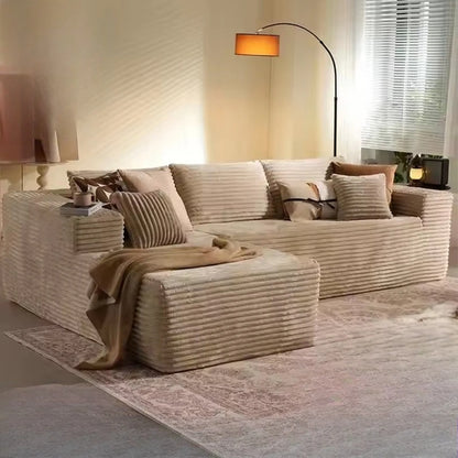 Compression sofa integrated molding sponge frameless chair