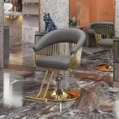 High end, stainless steel, dining chair, single sofa chair designer