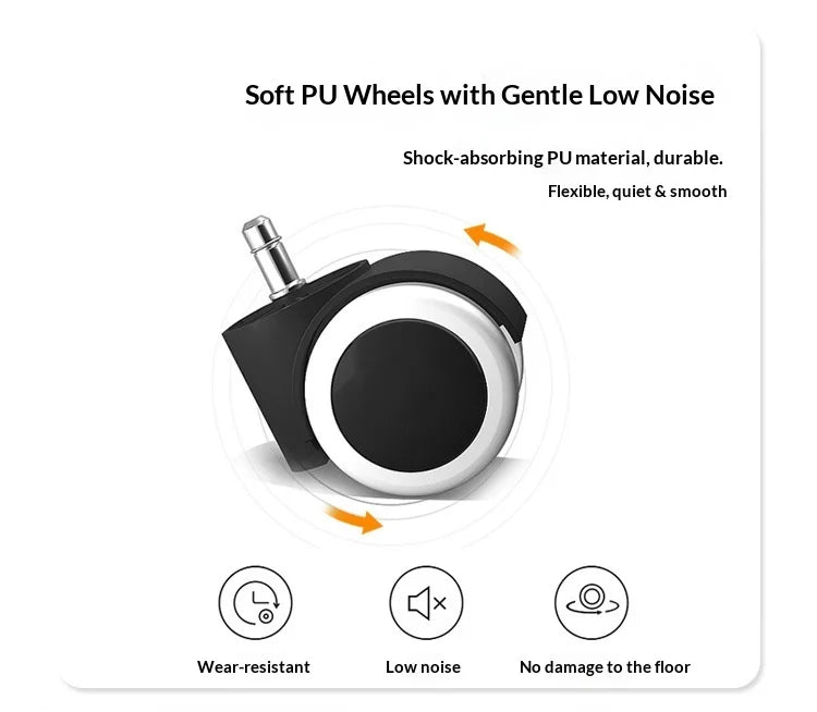 Ergonomic Office Chair Gaming High Back Computer Desk Chair Adjustable Lumbar Support Reclining Swivel Armrest Home Sillas