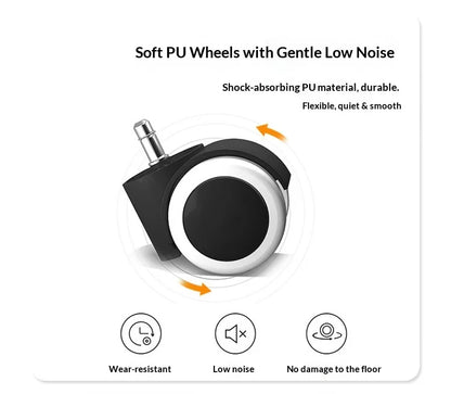 Ergonomic Office Chair Gaming High Back Computer Desk Chair Adjustable Lumbar Support Reclining Swivel Armrest Home Sillas