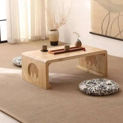 Japanese Floor Coffee Table Wood Entryways Vanity Sideboards Table Storage Couch Mesa De Centro Salon Livingroom Furniture Sets