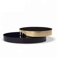 Italian Luxury Rotating Coffee Tables Modern Minimalist Living Room Extension Coffee Table Creative Design Home Furniture FYCT