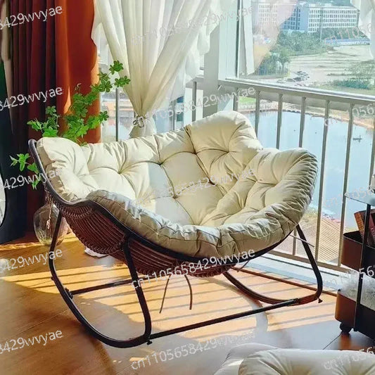 Adult Balcony Home Leisure Couch Sitting Room Single Sofa Internet Celebrity Rocking Chair