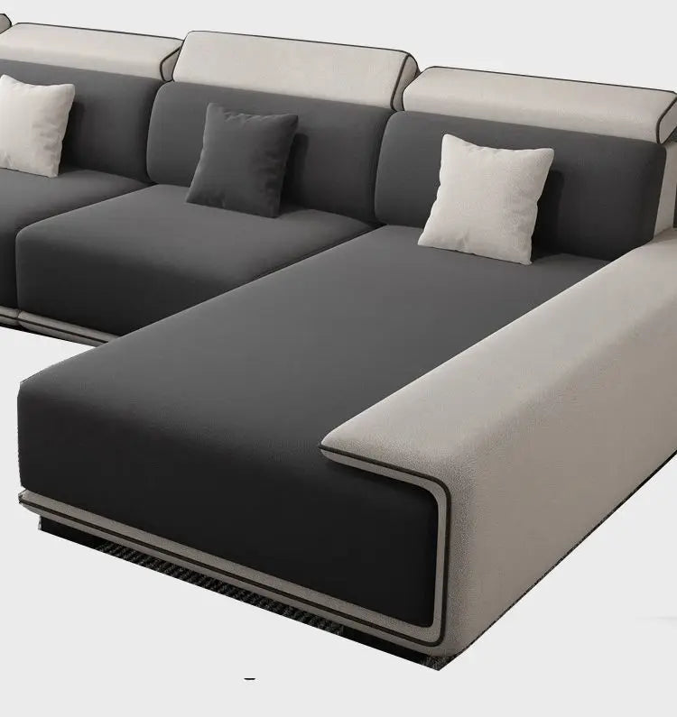 Nordic technology fabric sofa living room modern complete latex light luxury combination dual-purpose