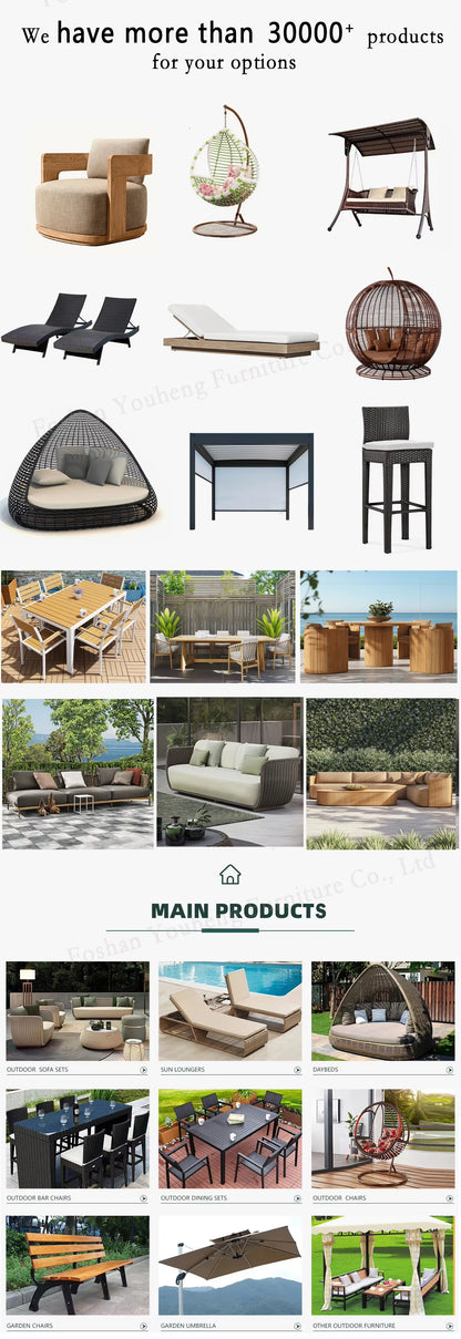 Garden Sets Outdoor Furniture Lounge Corner Outdoor Furniture Outside Garden Furniture Aluminium Pool Sofa