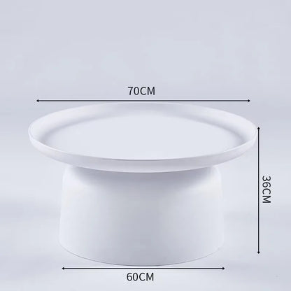 Coffee Table Nordic Living Room Sofa Side Simple Coffee Tables Round Corner Modern Home Small Tea Tables Furniture Mesa Plastic