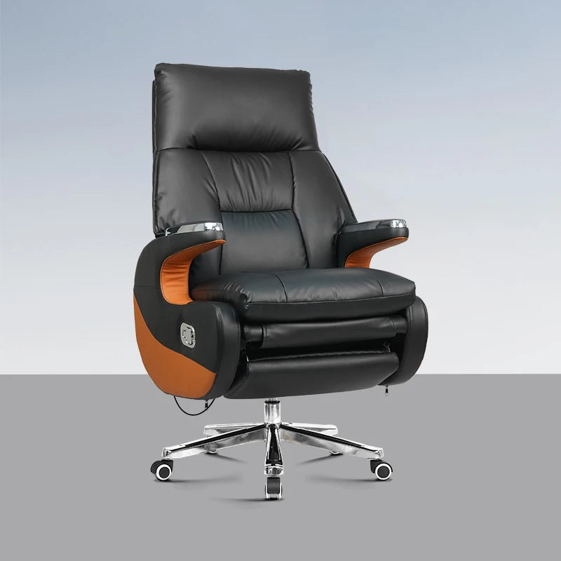 Chair Office Furniture Wholesale Luxury Modern Leather Ergonomic Boss Chair Office Chair  for Fat People