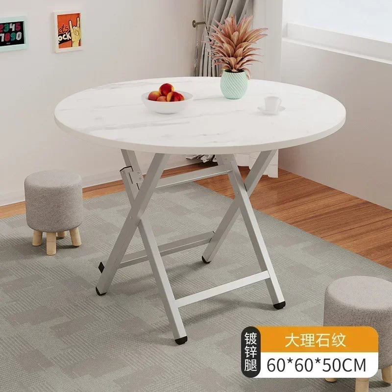 2025 New Folding Table,Indoor Outdoor Heavy Duty Portable Folding Square Woodiness Dining Table ,for Picnic, Party, Camping