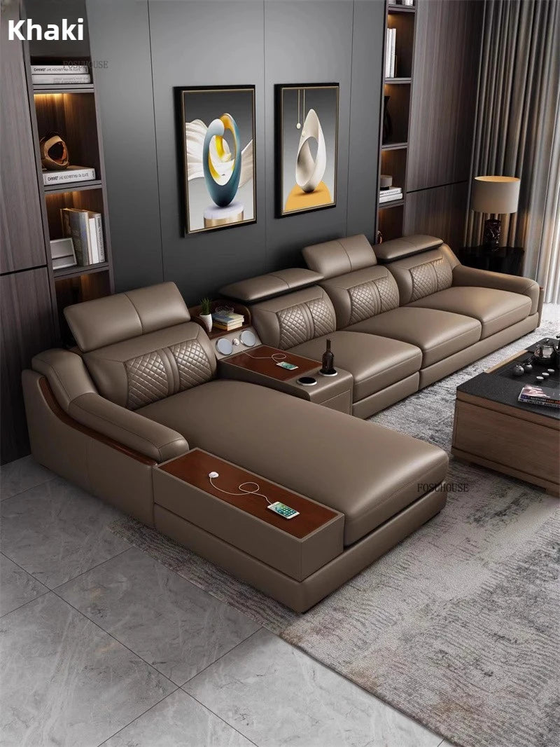 Modern Living Room Sofa Combination Light Luxury Chaise Lounges Design Sofas Living Room Personality Home Furniture