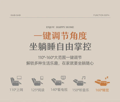 Aesthetic White Living Room Sofas Sleeping Real Leather Lazy Lounge Sofa Luxury Modern Soft Couch Wohnzimmer Furniture For Home
