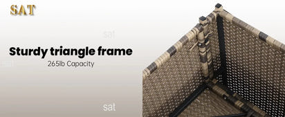 -8 Pieces Outdoor Wicker Rattan Patio Furniture Sectional Set,Glass Top Table Hidden Storage,7 Sofa Sections, Oversized Cushions