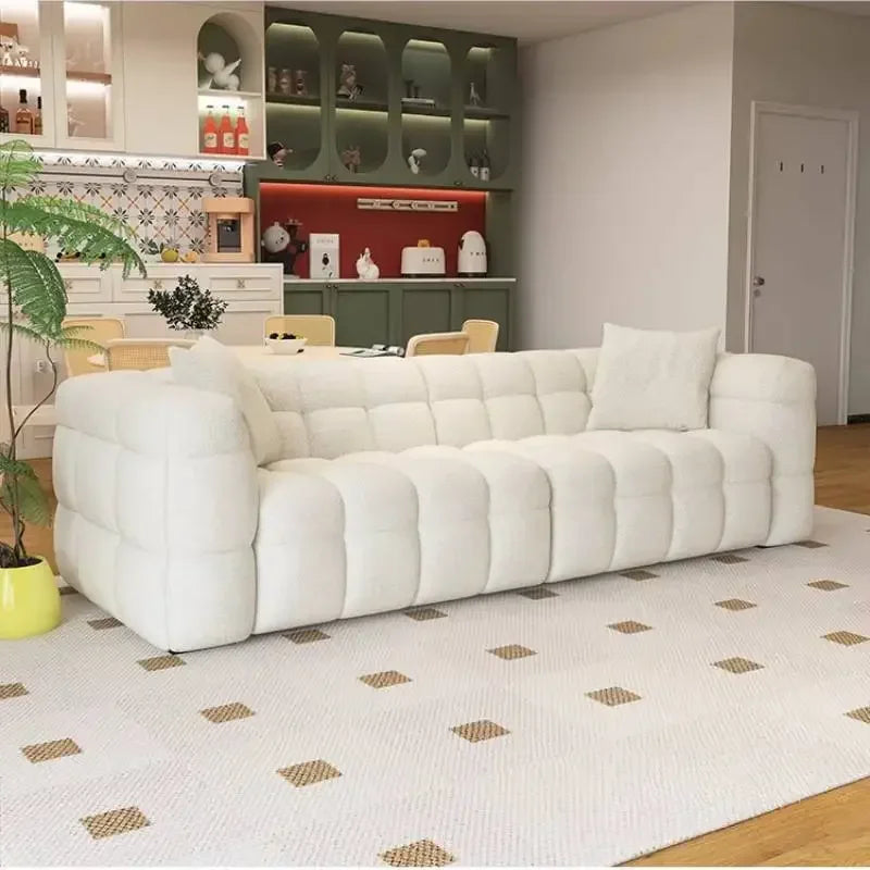 Classic Family Living Room Sofa Nordic Minimalist Comfortable Lounge