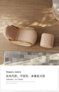 Relaxing Lounges Accent Chair Lazy Household Rocking Living Room Sofa Relax Armchairs Break Celebrity Creamy Balcony Furniture