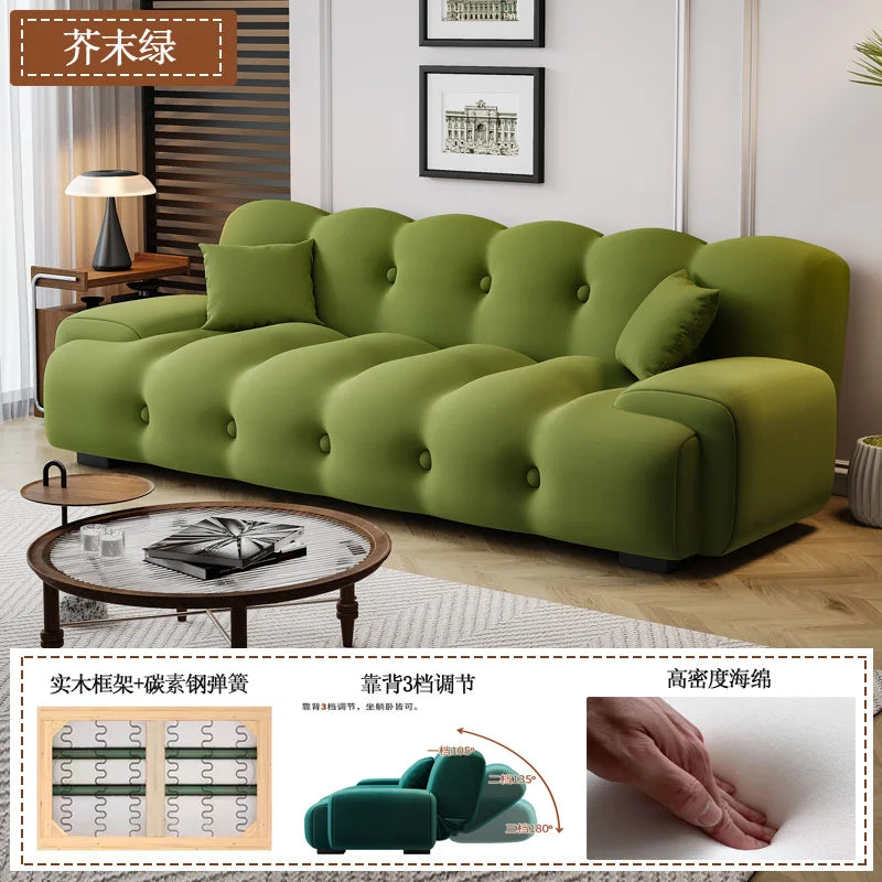 Minimalist Designer Living Room Sofas Versatile Nordic Puff Living Room Sofas Lounge Modern Divano Moderno Home Furniture