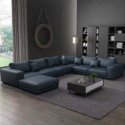 &S Modern Nordic Velvet Wood Sectional Couch White Modular Sofa Set for Living Room Convertible & Reclining for Hotels & Villas*