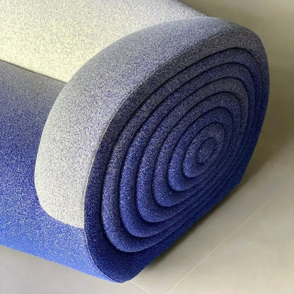 Special-shaped Nordic gradual change color sofa leisure creative simple special-shaped sofa living room lobby leisure