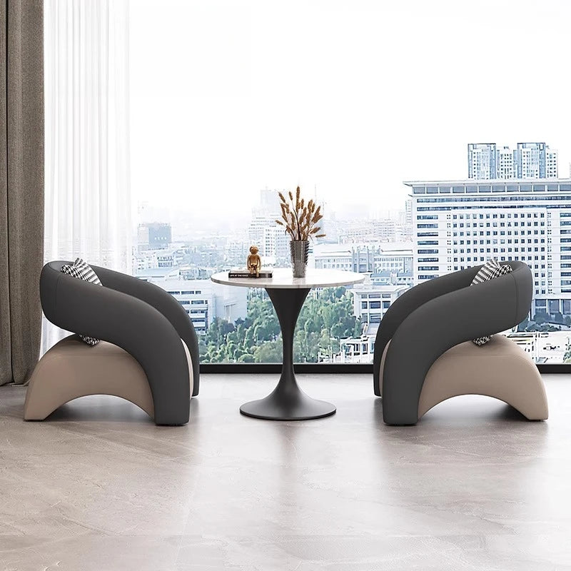 Living Room Chairs Modern Upholstered Armchair Accent Lounge Chair Comfortable Home Furniture Hotel Lobby Reception Salon