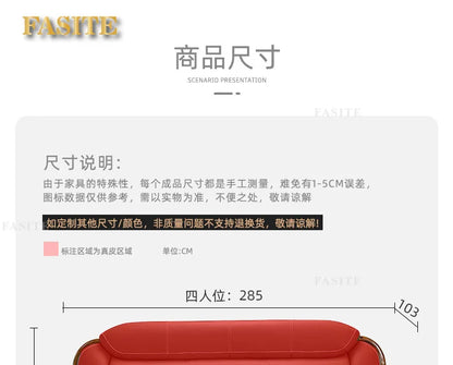 Ebony leather sofa first layer cowhide new Chinese high-end villa living room large apartment solid wood
