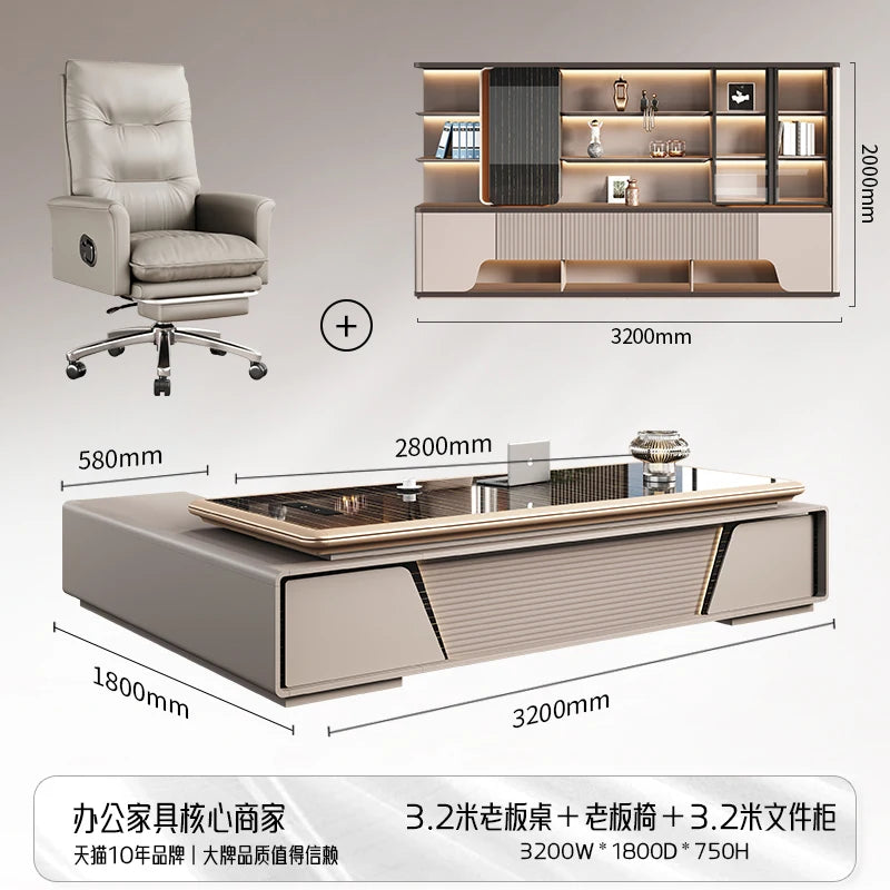 Bedroom Computer Office Desk Cheap Computer Gaming Drawer Conference Office Desk Reception Space Saving Tavolo Salon Furniture
