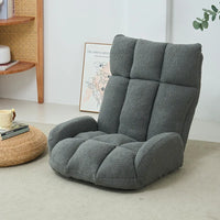 Folding lazy sofa,lounge chair,winter family bedroom balcony leisure chair,velvet fabric, adjustable backrest chair,soft cushion