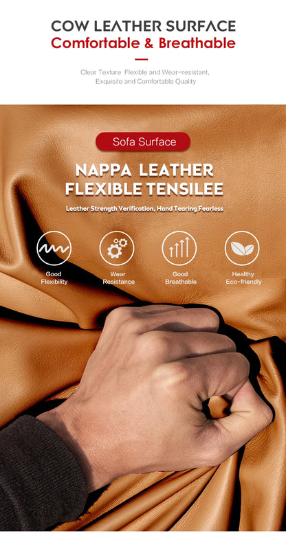 Best Seller Modern Leather Sofa Corner Simple Living Room Italian Luxury Leather Blue Sofa L Shaped Sectional Couch