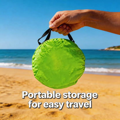 Outdoor portable automatic pop-up beach tent, sunshade, UV protection, camping tent, fishing and picnic tent, practical tent.
