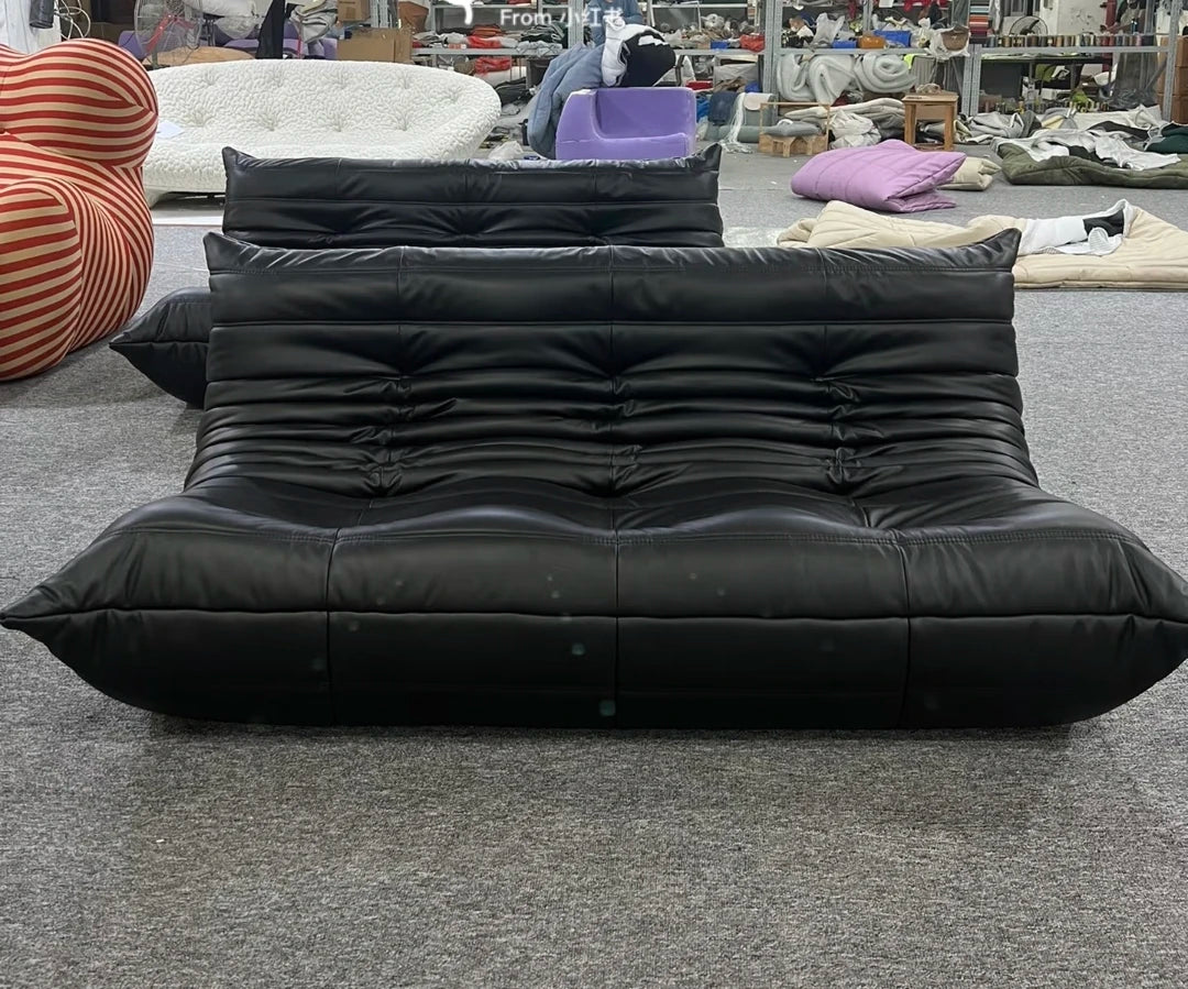 Leather caterpillar sofa set is very practical for living rooms, bedrooms, hotels, and businesses,