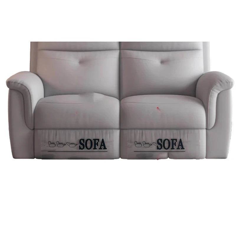 Comfort Electric Recliner Sofa Leather Sectional Genuine Retractable Combined Couch Bed Convertible Divano Letto Furnitures