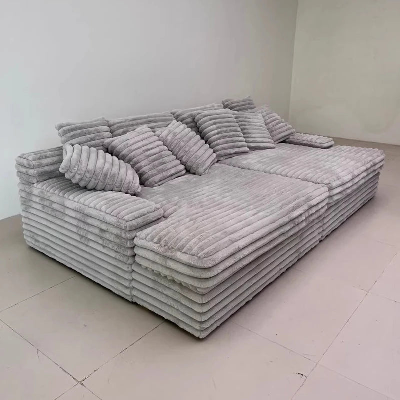 Ergonomics Puffs Living Room Sofas Filling Design Patio Relaxing Living Room Sofas Tiny House Floor Muebles Trendy Furniture