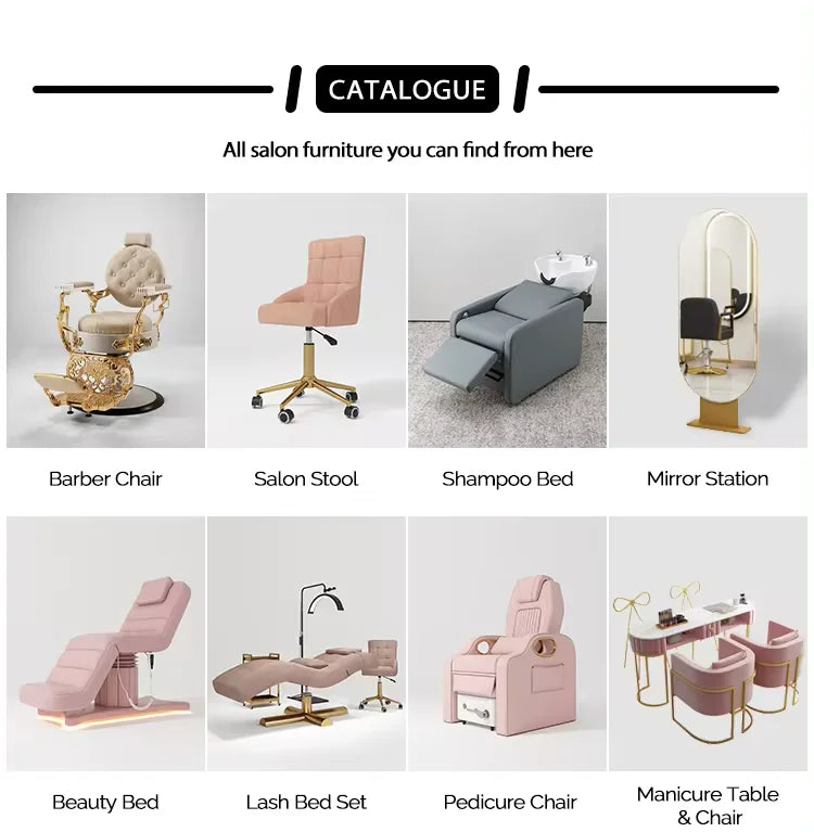 Luxury Stainless Steel Hair Salon Suite Sofa Set Rest Areas Bench Hair Salons Sofa Waiting For Light Bar Hotel Reception Lounge