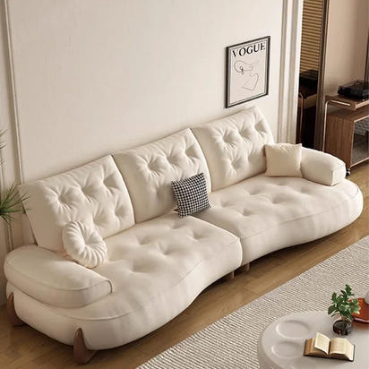 Postmodern Living Room Sofas Fabric Nordic Designer Modern Lounge Couch Lazy Replica Sleeper Princess Divano Salon Furniture