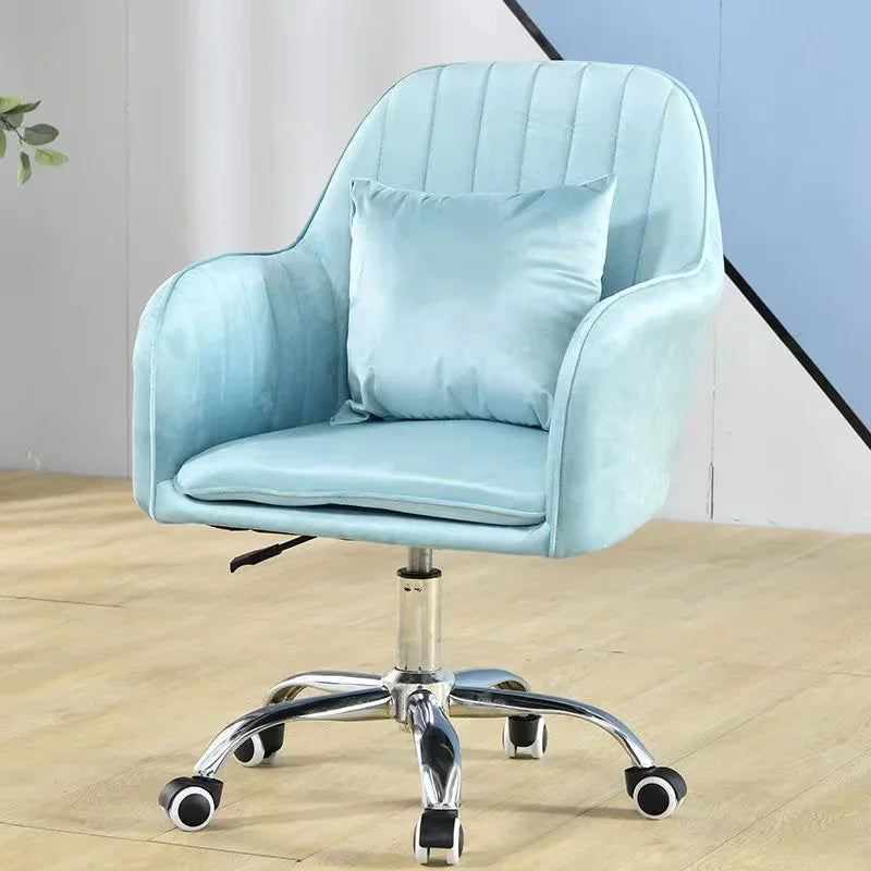 2026 Removable colorful silla de oficina de mujer rosa pink swivel office seating chair