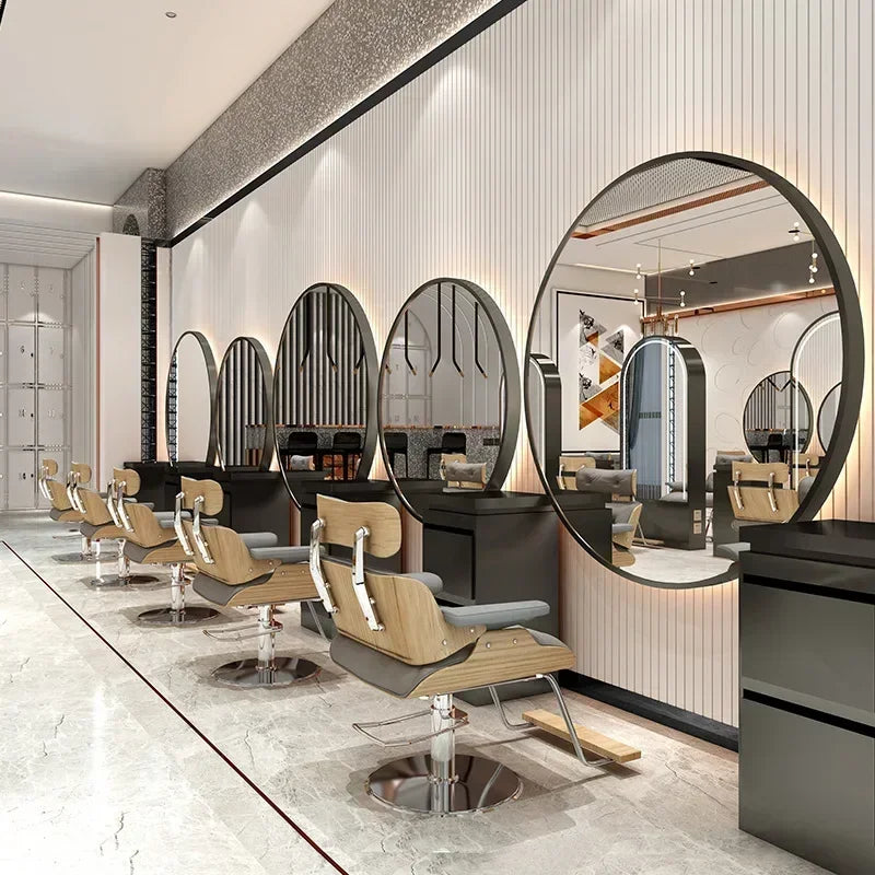 Shampoo Barber Chair Simplicity Wheels Swivel Salon Chair Hair Stylist Facial Sillas Cosmetic Aesthetic Salon Furniture